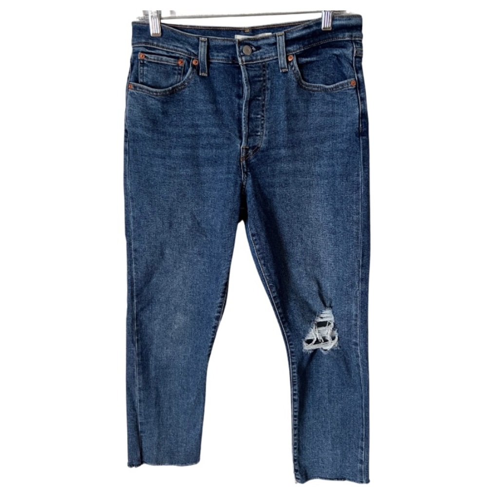 Levi’s Straight Leg High Rise Wedgie Jeans Womens Size 31